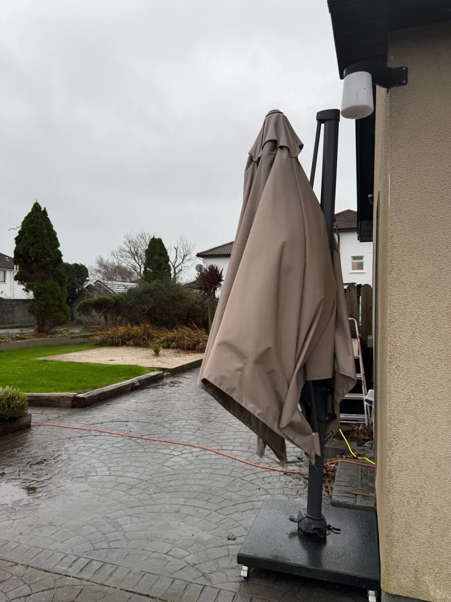 Parasol and base - Harvey Norman - Image 4