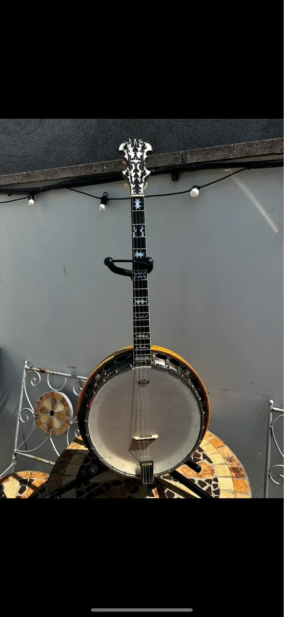 JRS Indian Chief Tenor Banjo - Image 1
