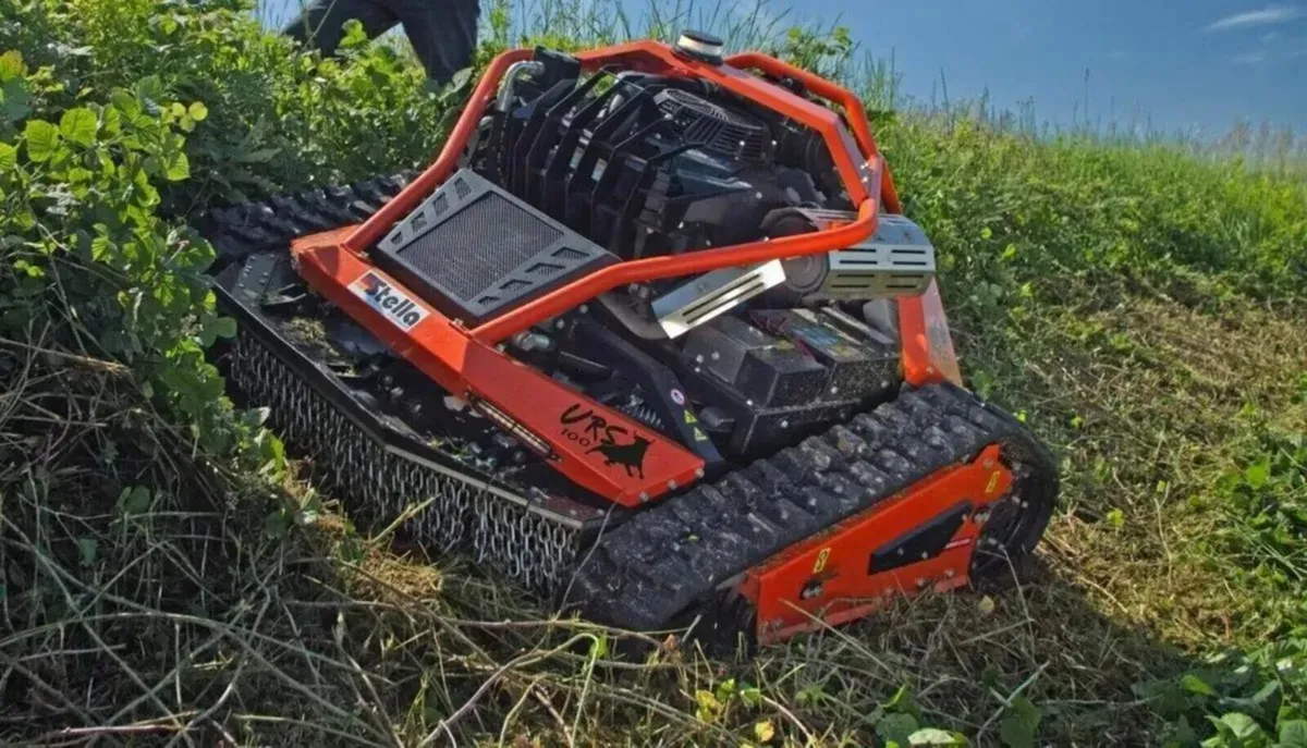 New Stella URS 100 Remote Controlled Rotary Mower - Image 1
