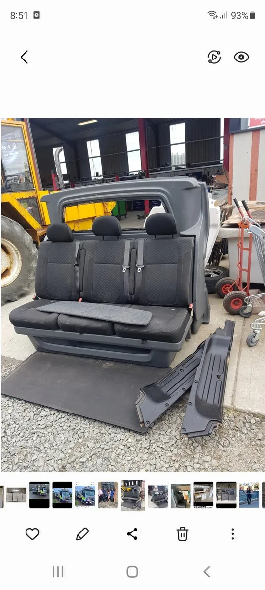 Renault traffic vauxhall vivaro crewcab kit - Image 1