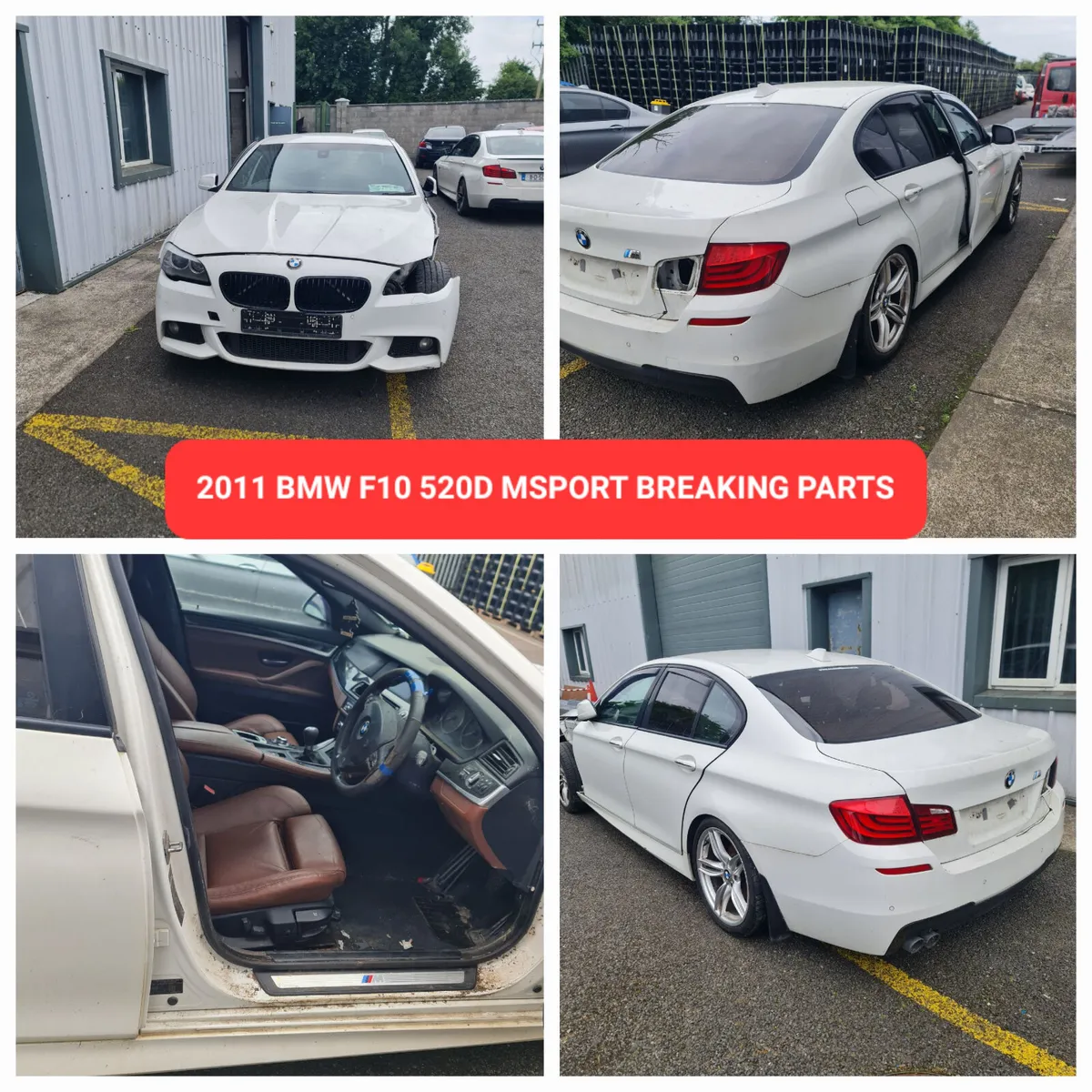2011 BMW F10 520D MSPORT A300 PARTS N47D20C - Image 2