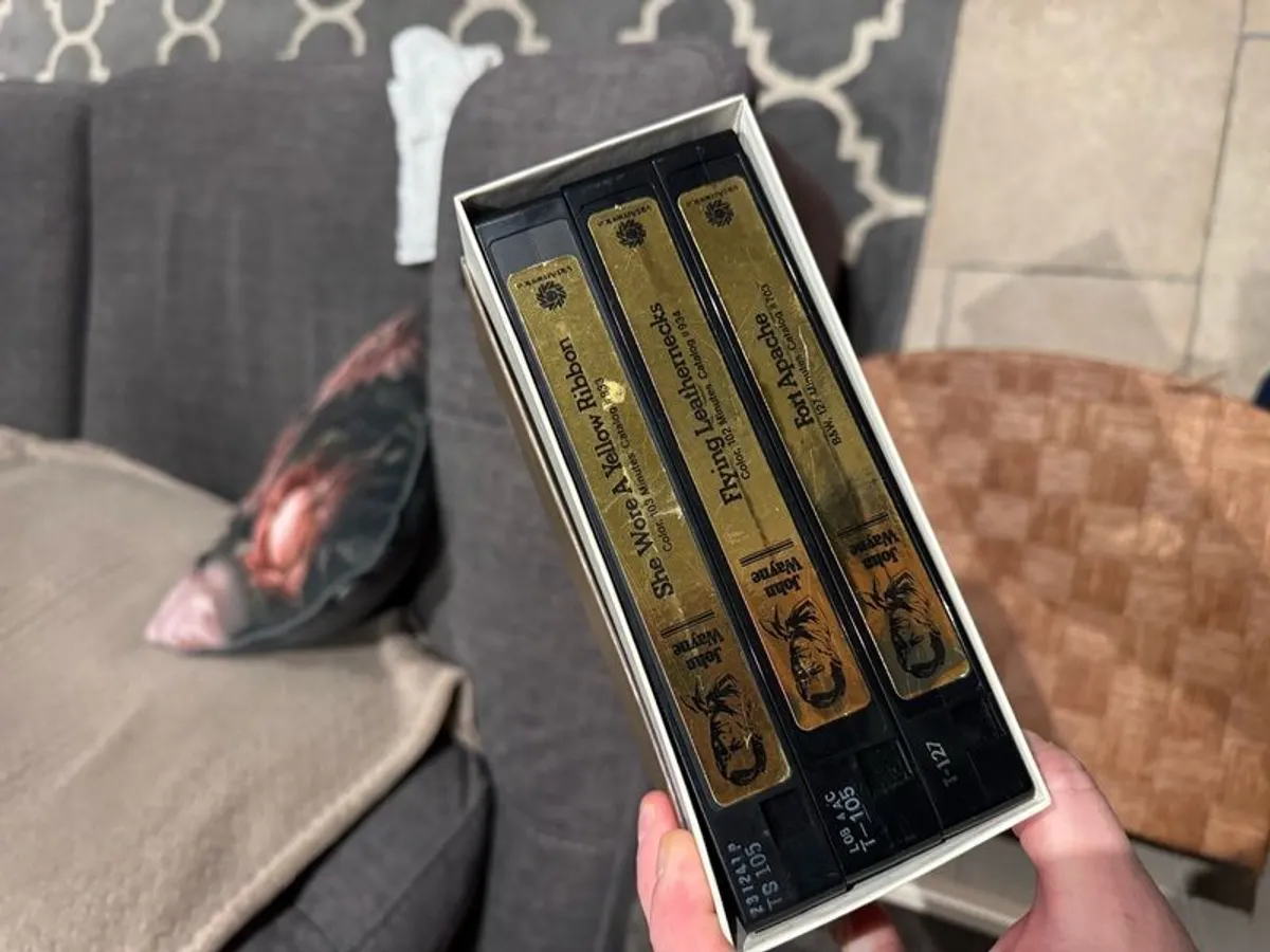 john wayne collectors limited edition vhs - Image 2