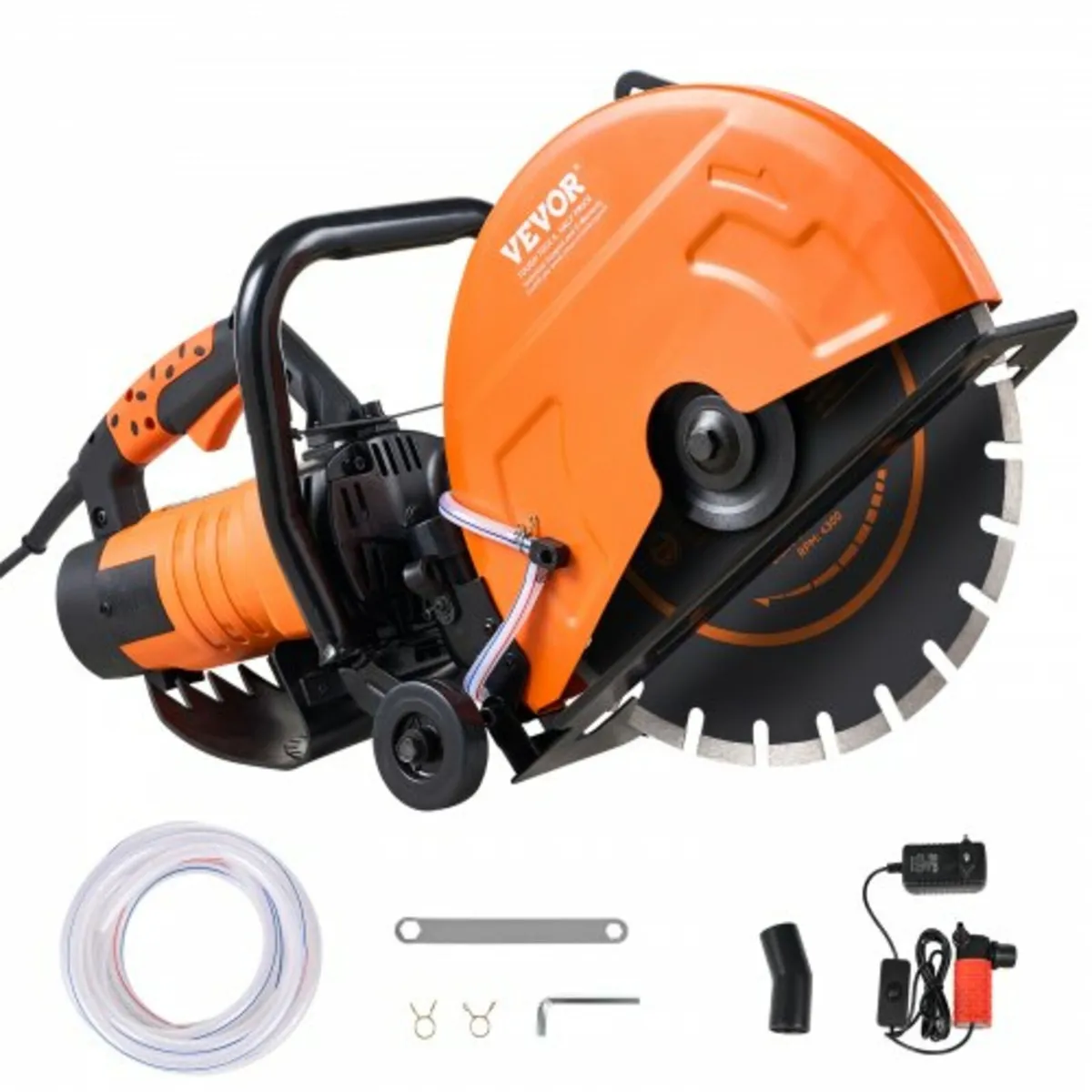 14"/35.6 cm Electric Concrete Saw Wet/Dry Saw Cutt - Image 1