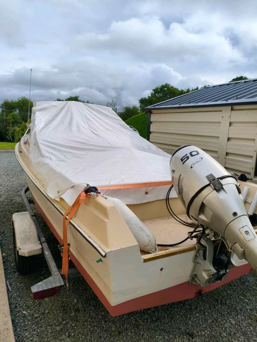 Shetland Sheltie 17ft & 50hp Honda - Image 4