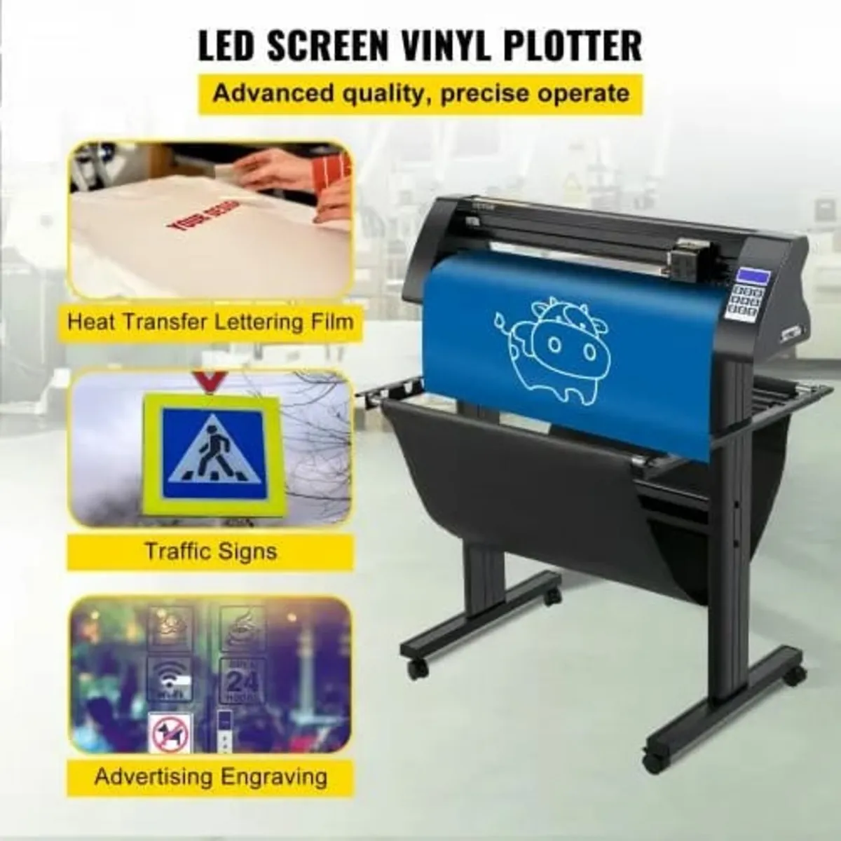 Vinyl Cutter, 720mm Vinyl Plotter, LED Screen Plot - Image 4