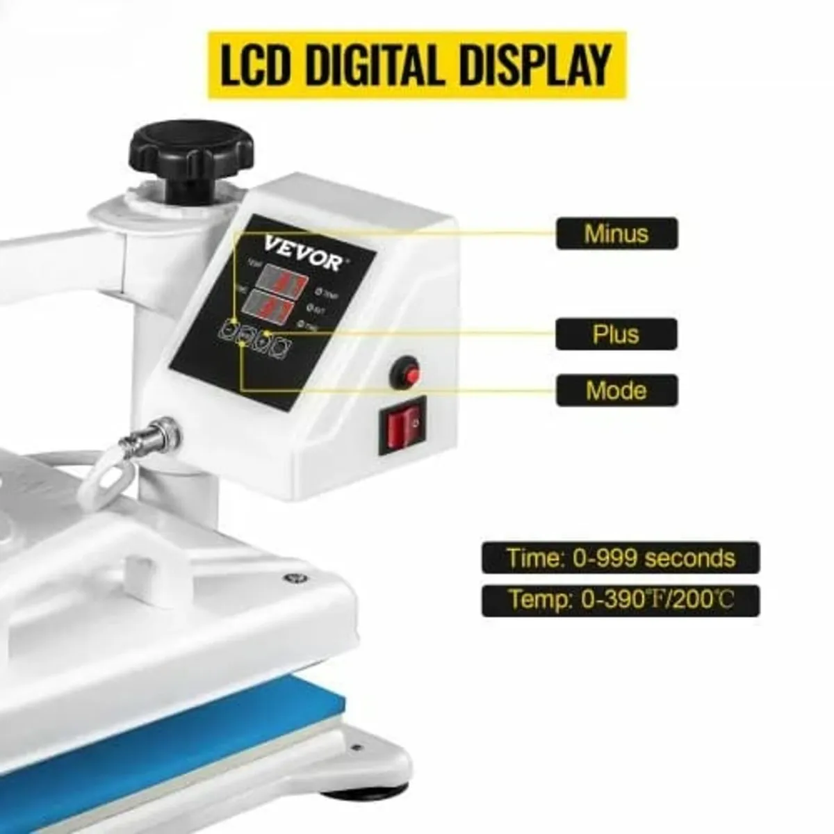 Heat Press 30.5 x 38.1 cm 5 In 1 Heat Press 1250W - Image 4