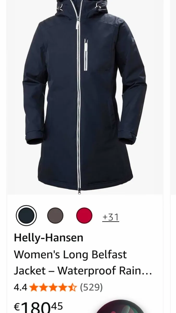 Helly Hansen coat - Image 1