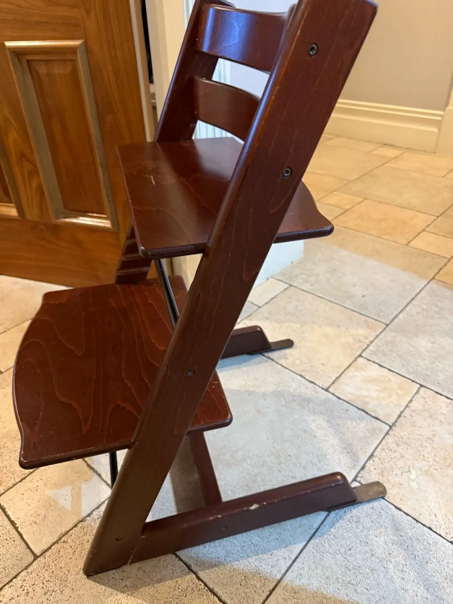 Tripp Trapp high chair & accessories - Image 4