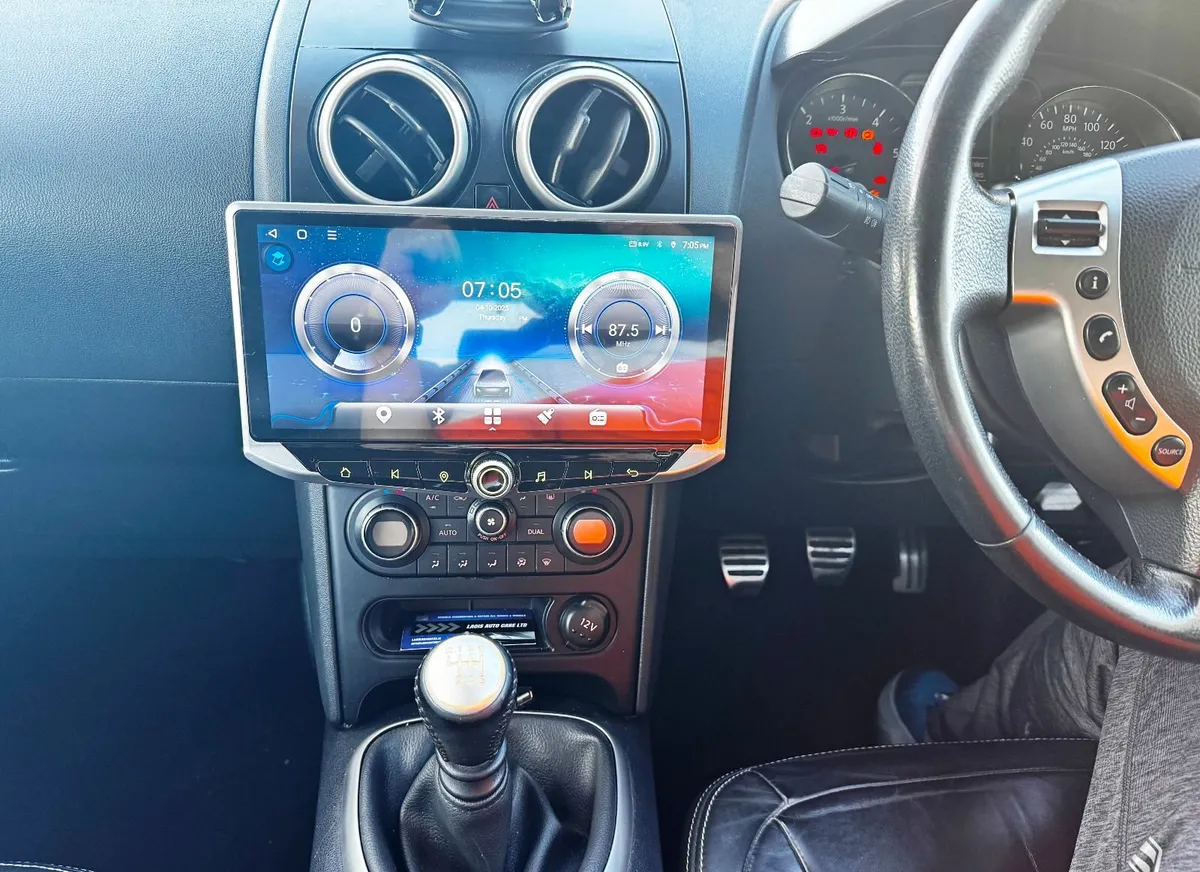 Nissan Qashqai Carplay Android Radio Wide Screen - Image 1