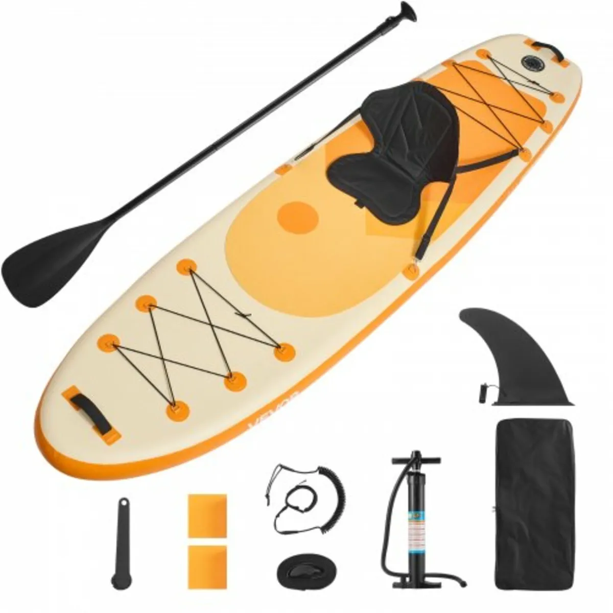 Inflatable Paddle Board with Seat, 3.23m x 84cm x - Image 1