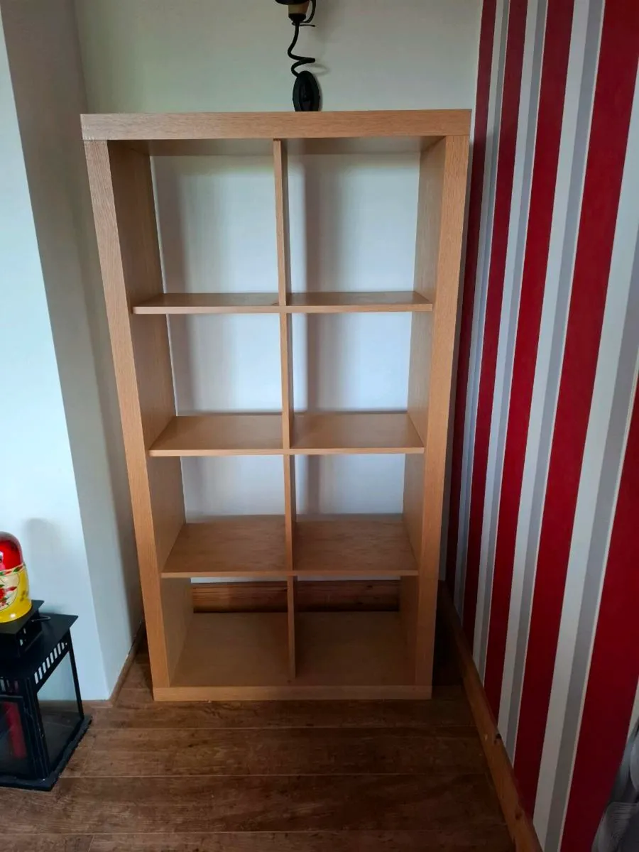 Wooden display unit/ Book shelf