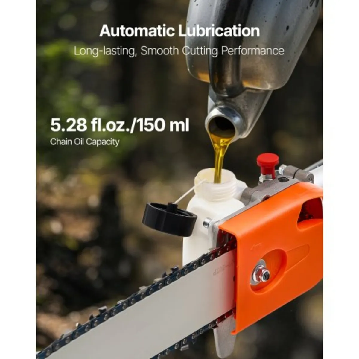 Gas Pole Saw, 43CC 2 Stroke Gas Powered Pole Saws - Image 4