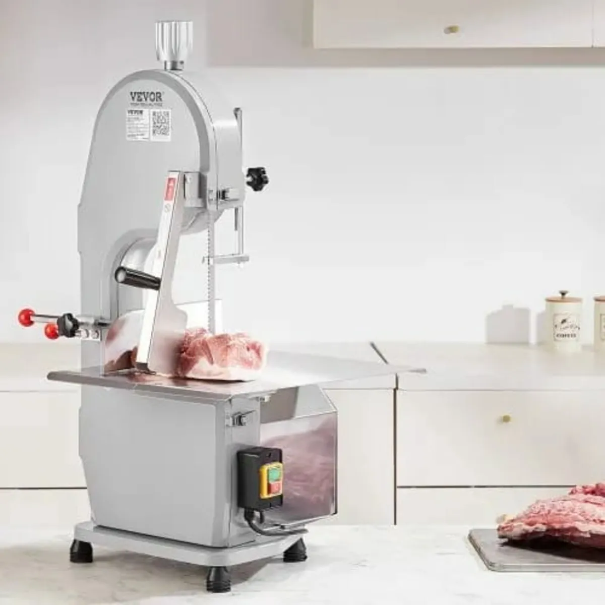 1500W Commercial Electric Meat Bandsaw Stainless S - Image 1