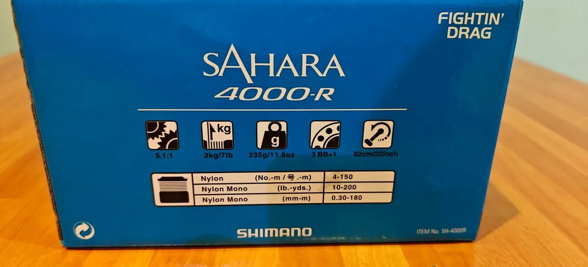 SHIMANO Sahara 4000R Spinning Reel - Image 2