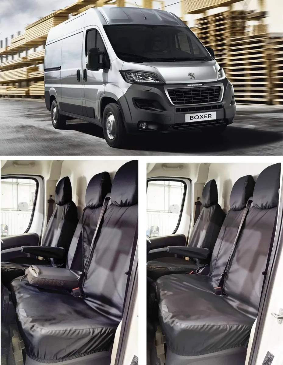 Peugeot Boxer 2006-2025 Van Seat Covers - Image 1