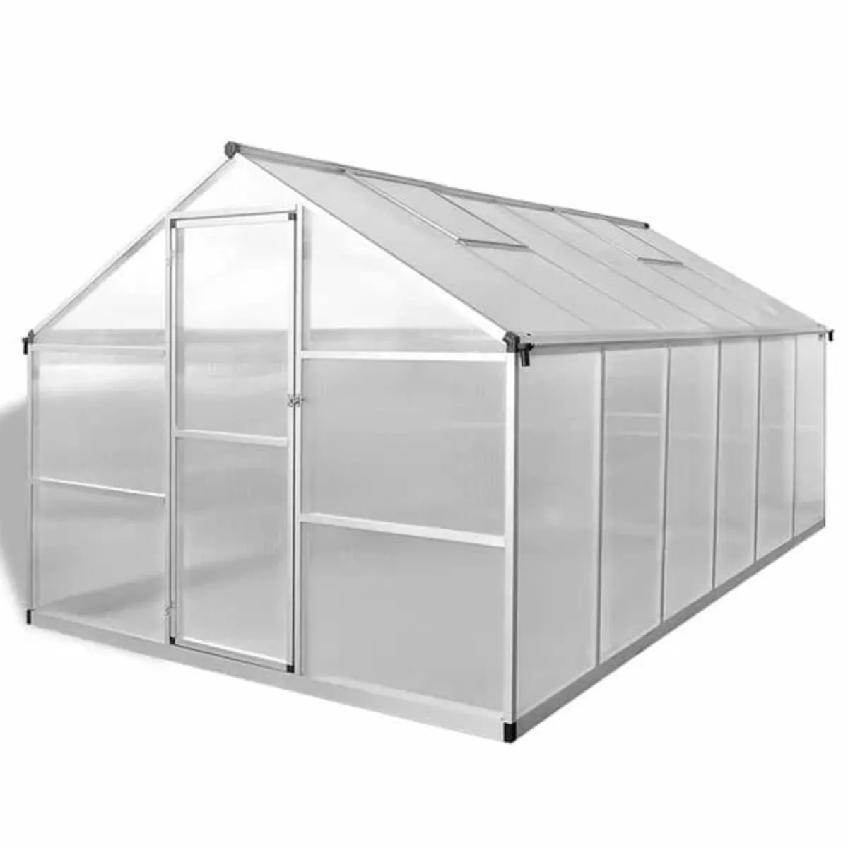 Reinforced Aluminium Greenhouse with Base Frame 9. - Image 2