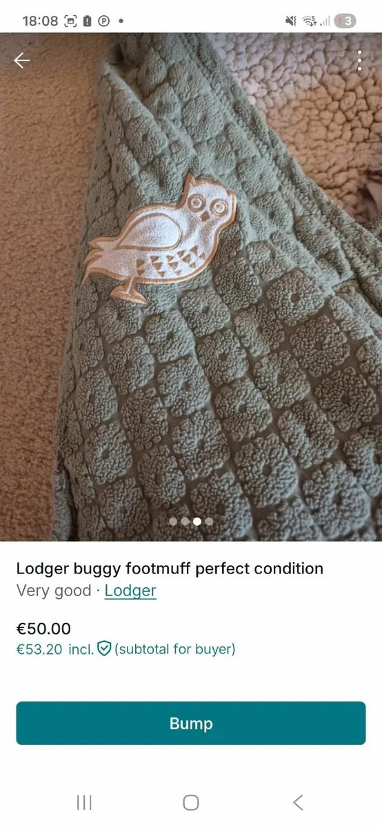 Lodger buggy footmuff - Image 3