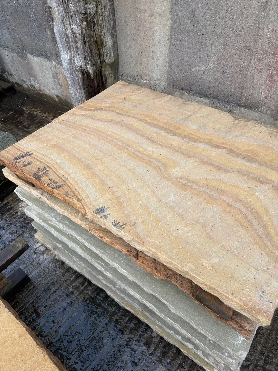 Sandstone Flags 50mm ideal for Hearth/Steps - Image 1