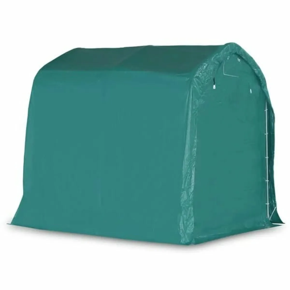 Garage Tent PVC 2.4x2.4 m Green - Image 3