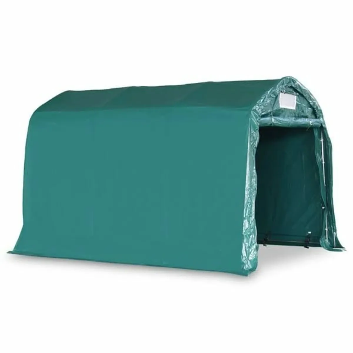 Garage Tent PVC 2.4x3.6 m Green - Image 3