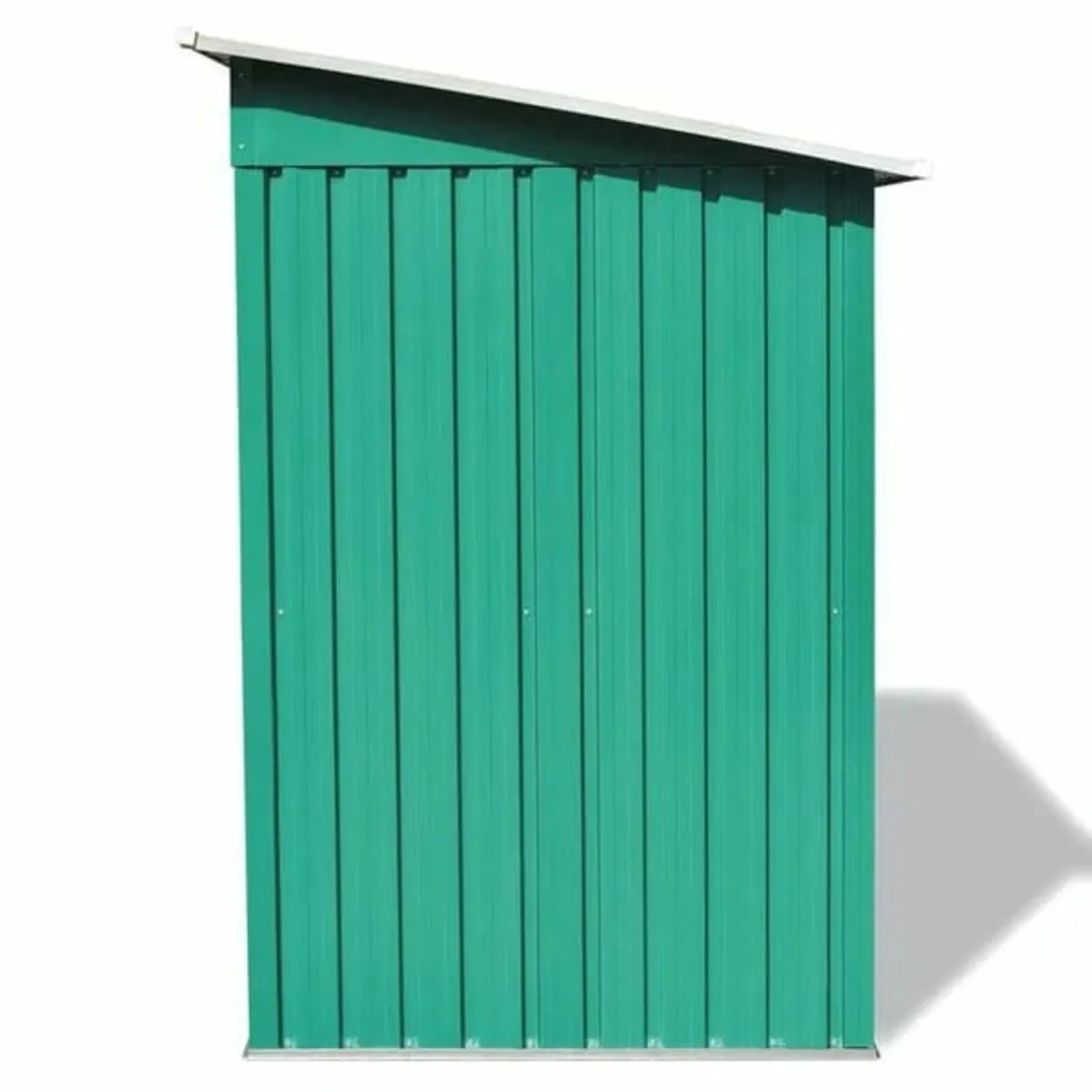 Garden Shed Green Metal - Image 4