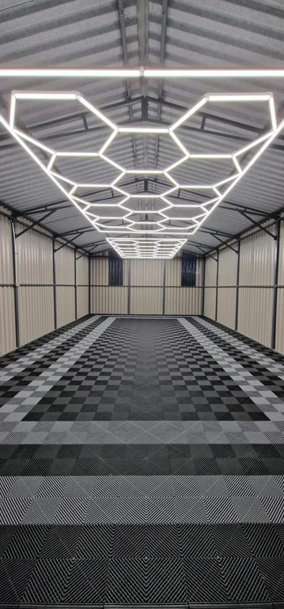 Flooring for Garage Shed Showroom Shop Gym Tiles - Image 1
