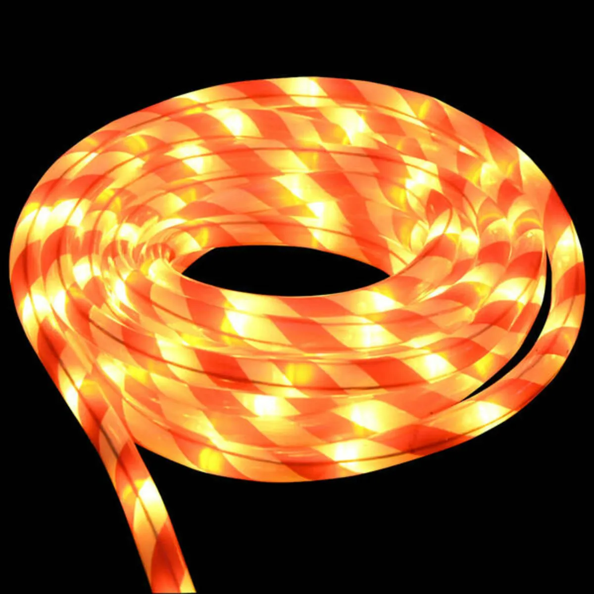 Rope Light with 2400 LEDs Warm White 100 m PVC - Image 2