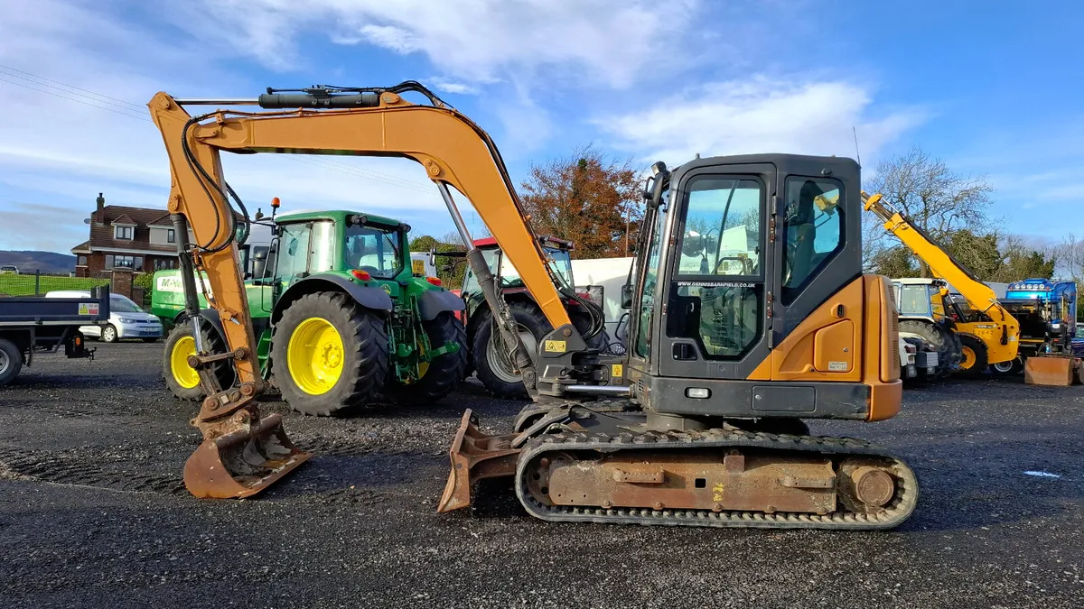 2018 Case CX80C Excavator  ,8 Ton , Zero Swing - Image 3