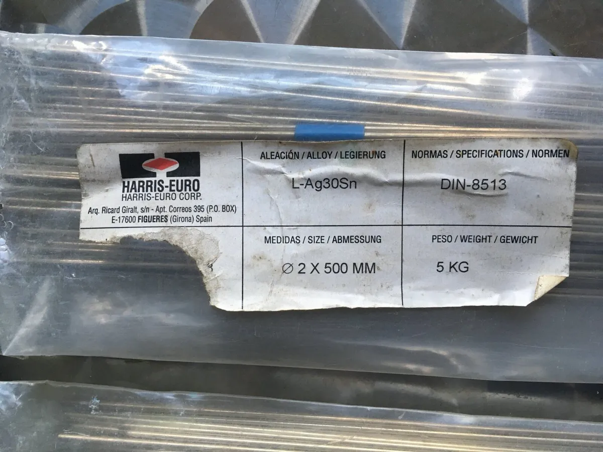 Welding/ brazing rods/ silver - Image 2