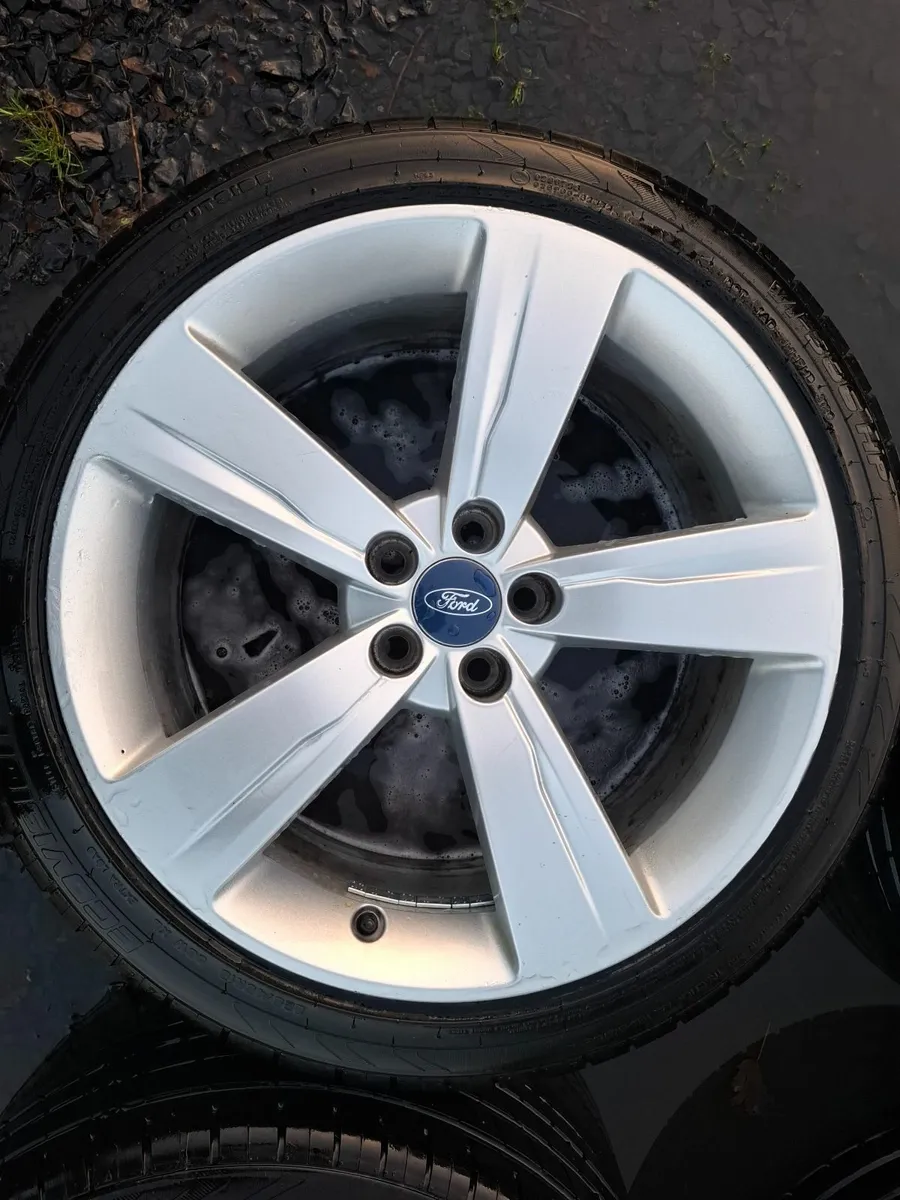 19" Ford Alloys with tyres - Image 4