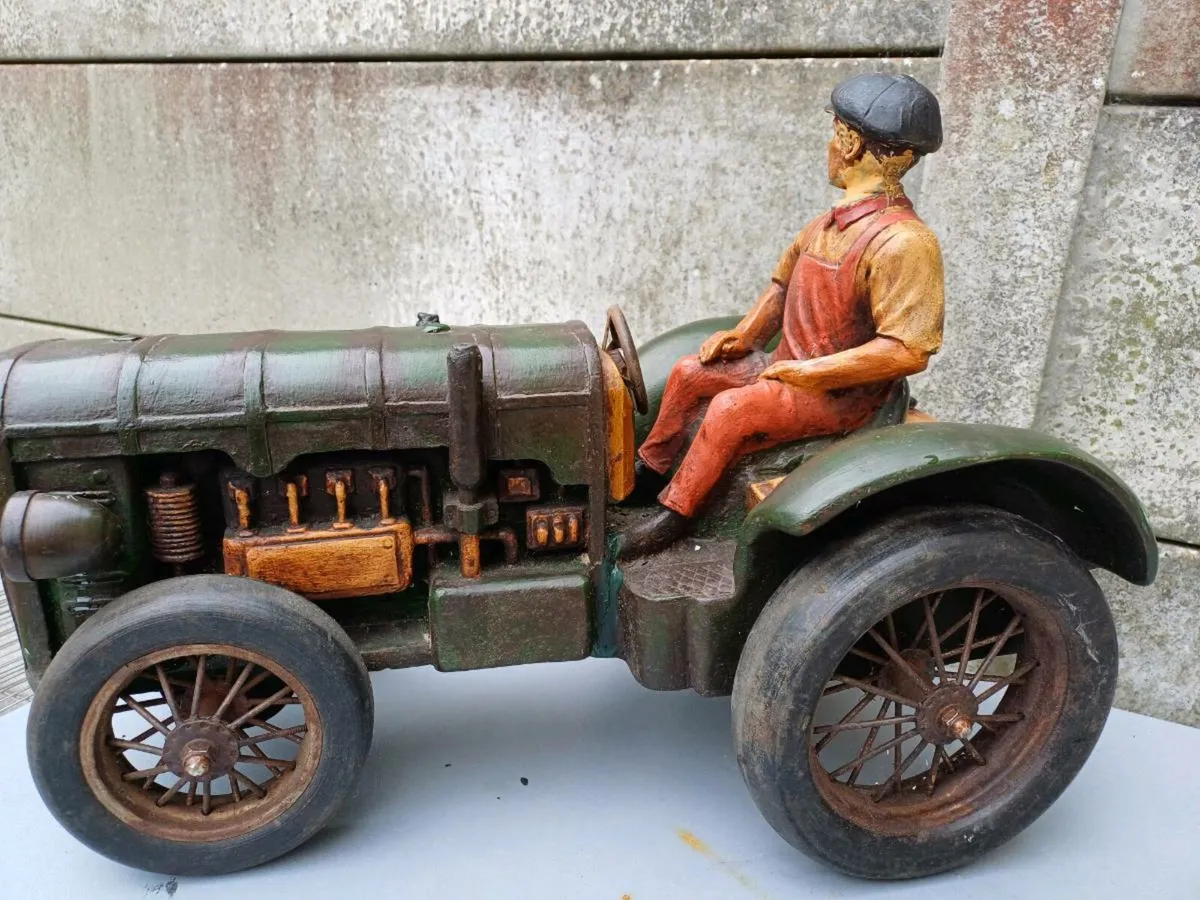 Large Vintage Model Tractor - Image 1