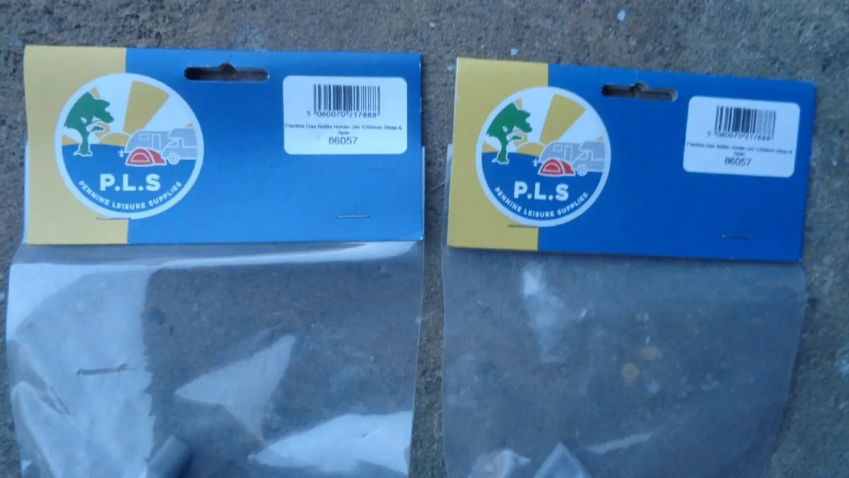 Motorhome camping/gas brackets plus tent pegs. - Image 3