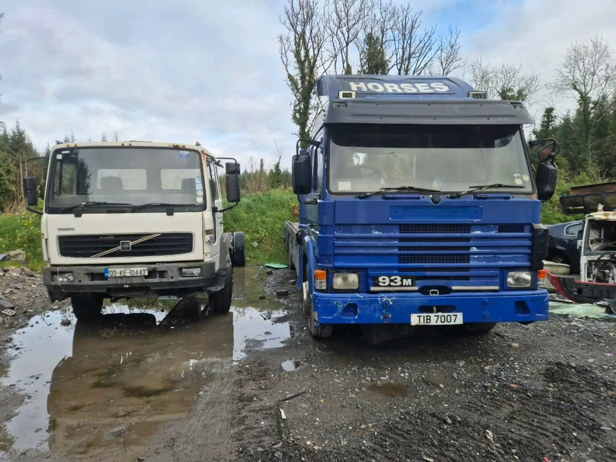 2 Scania 93m & volvo fl6 - Image 1