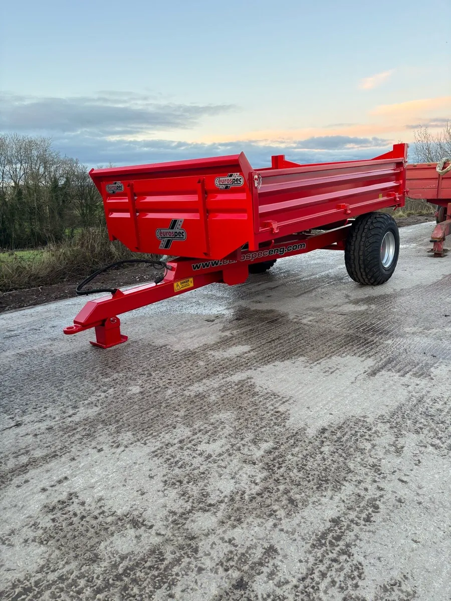Eurospec heavy duty 10x6 tipping trailer - Image 1