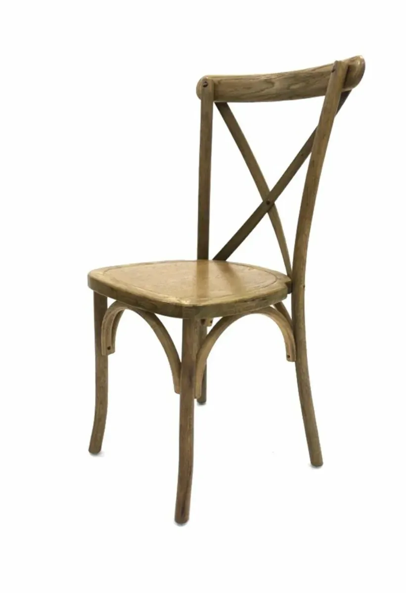 Oak Crossback Chairs - New - Irelands leading - Image 2