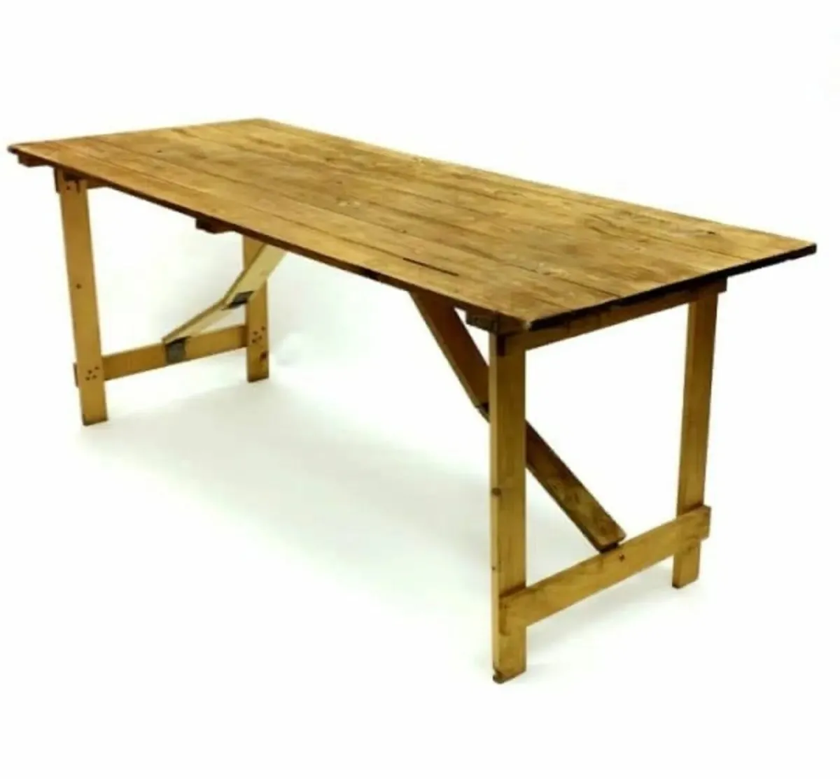 Rustic Folding Table - Venue Table, Wedding Table - Image 2