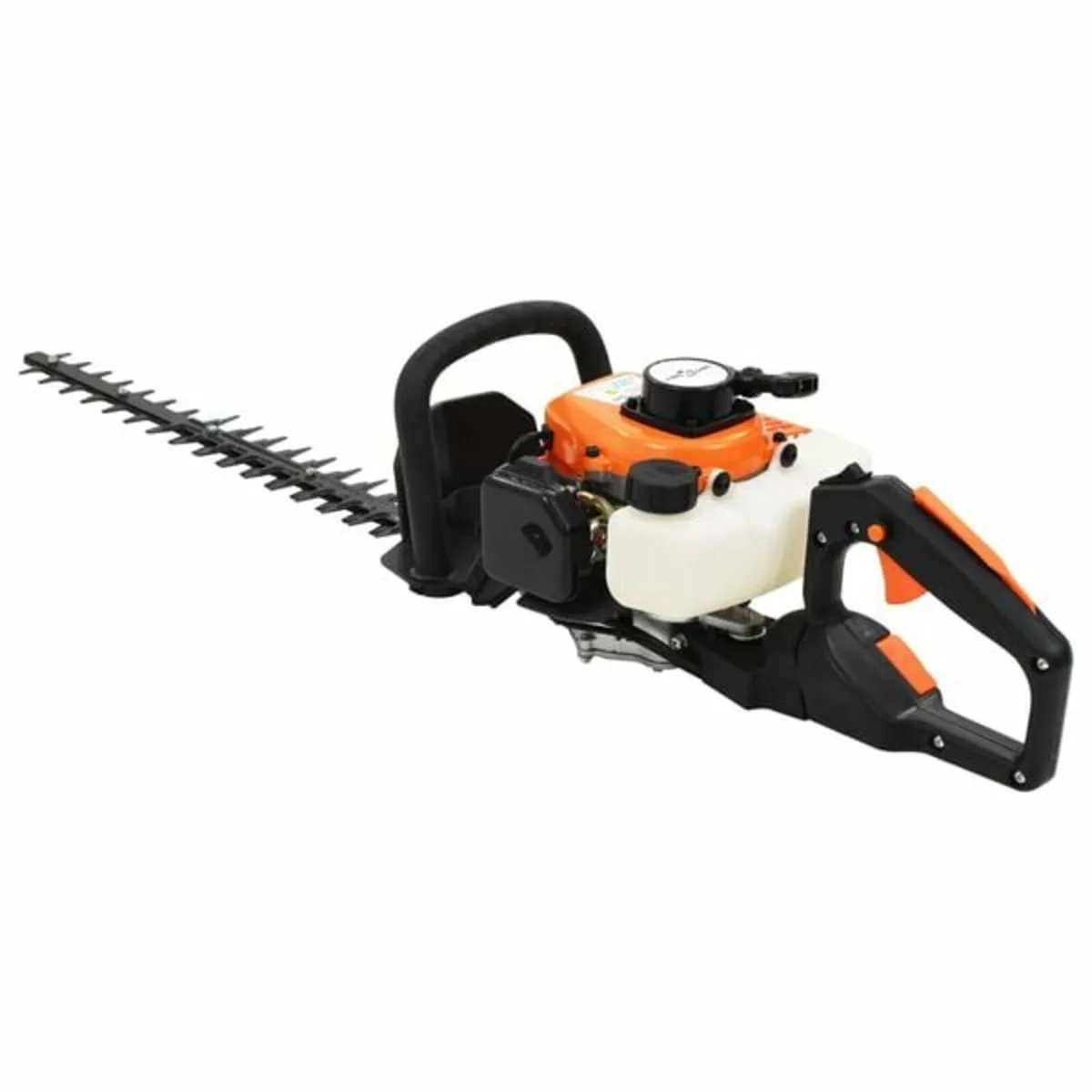 Petrol Hedge Trimmer 722 mm Orange and Black - Image 2