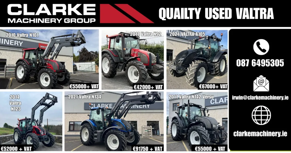 QUALITY USED VALTRA TRACTOR