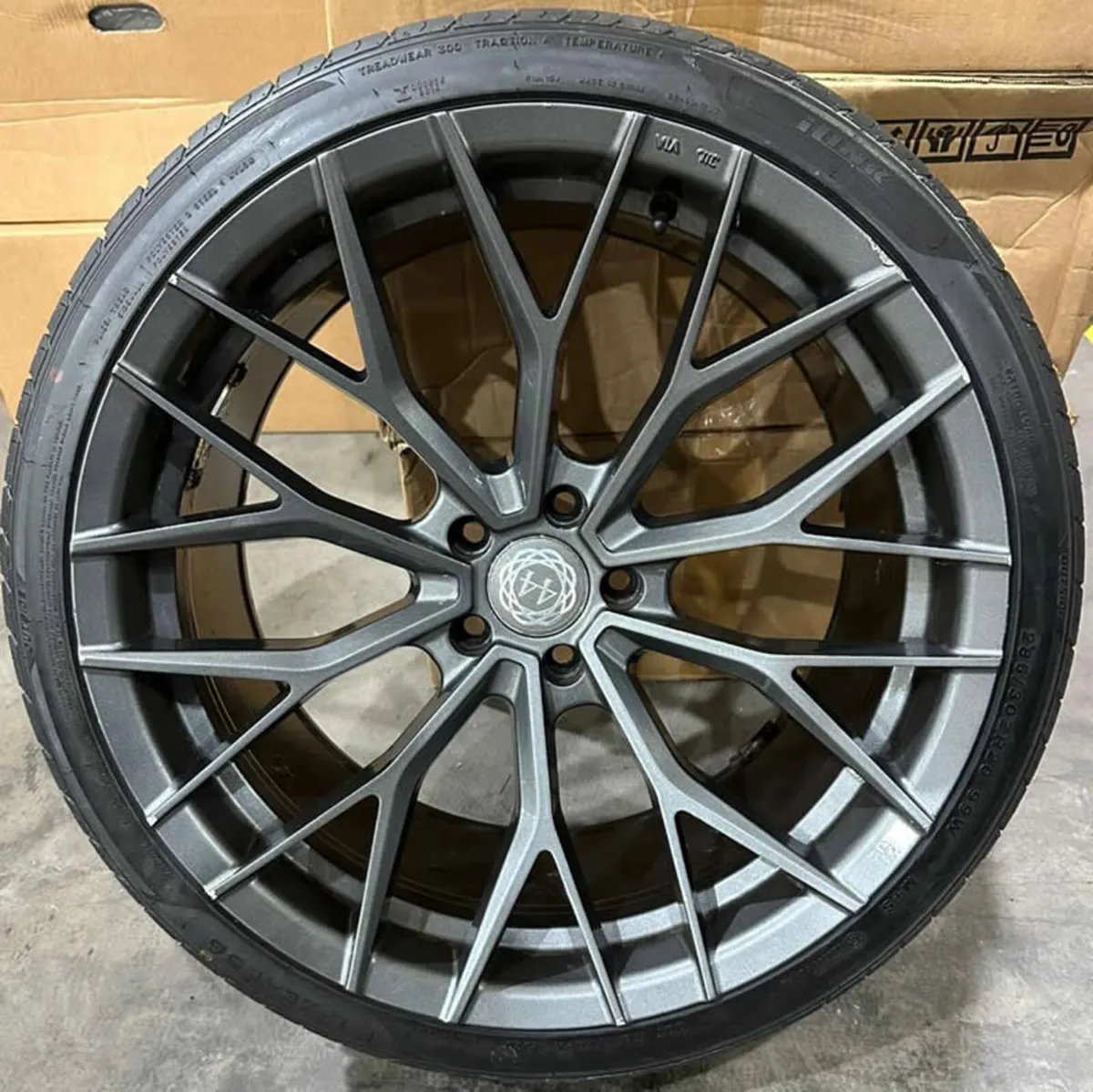 20" Quantum44 SFF2 Alloys & Tyres For Audi A7 - Image 4