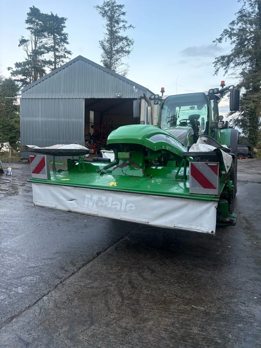 Mchale front and rear mower - Image 1