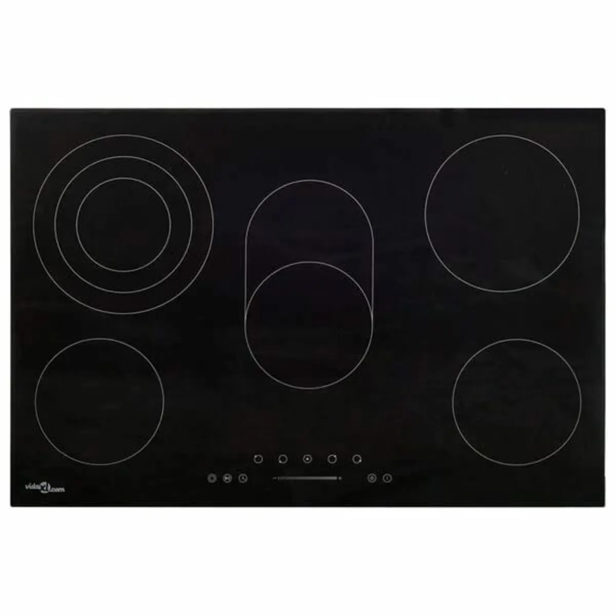 Ceramic Hob with 5 Burners Touch Control 90 cm 850 - Image 1