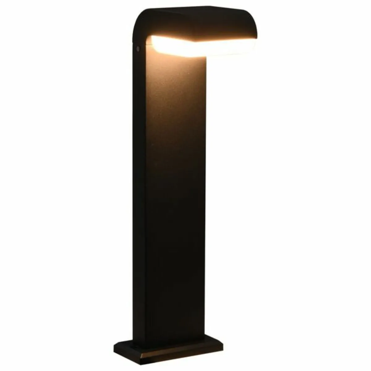 Outdoor LED Lamp 9 W Black Oval - Image 1