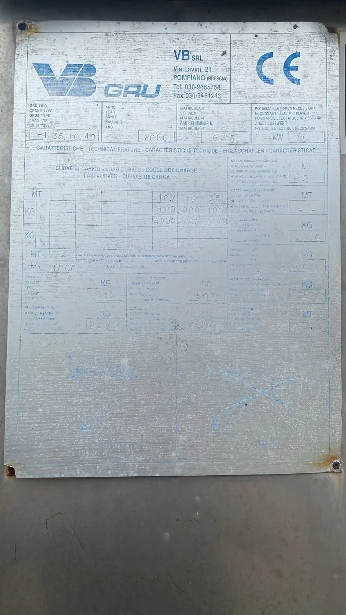 Self Errecting crane GRU - Image 4