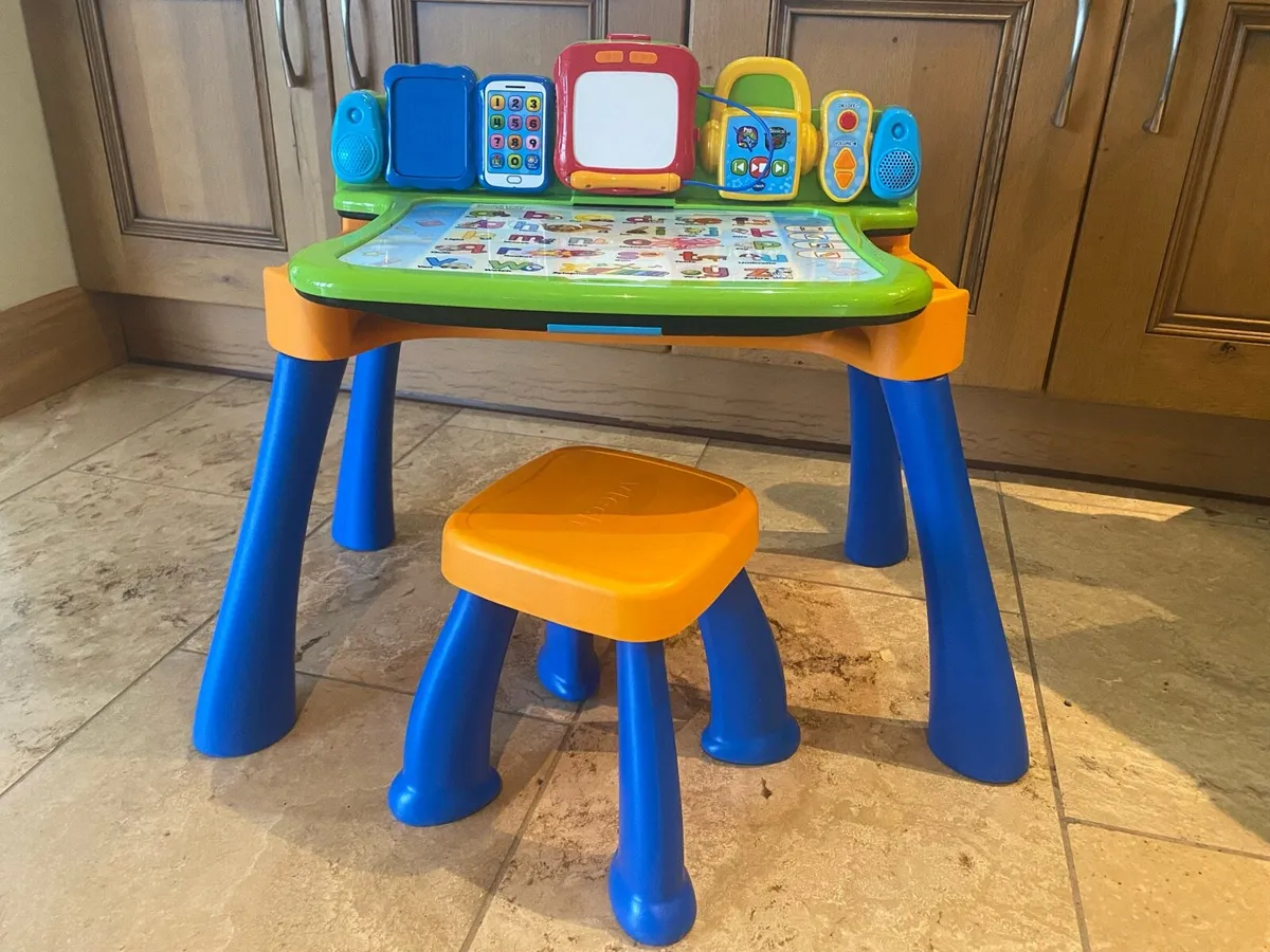 Vtech Learn & Draw Activity Table - Image 1
