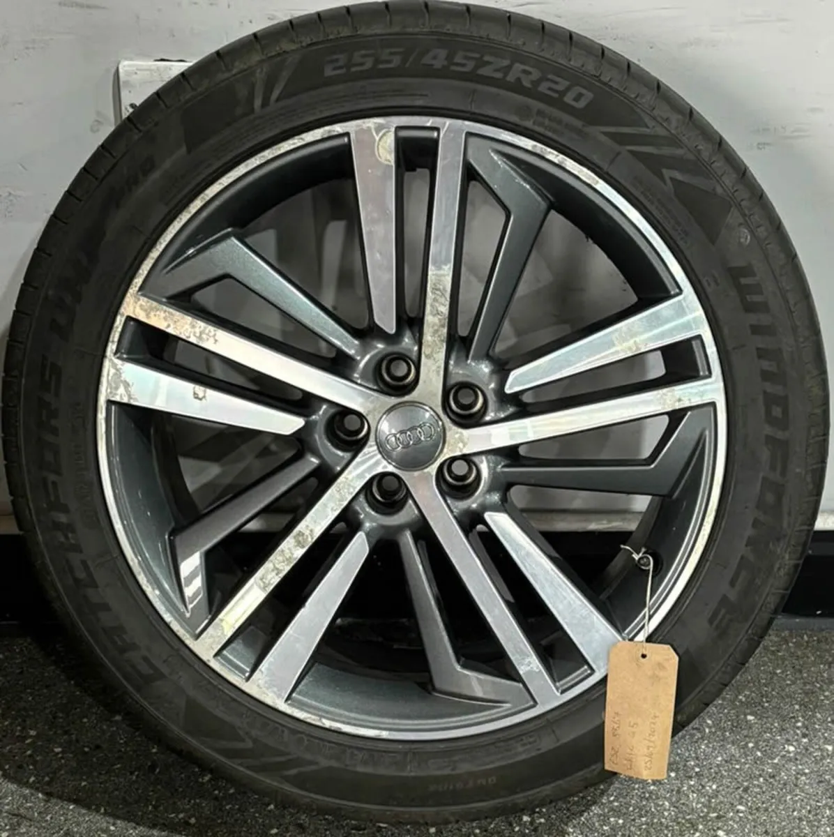 20" GENUINE OEM AUDI Q5 ALLOY WHEELS & TYRES - Image 2