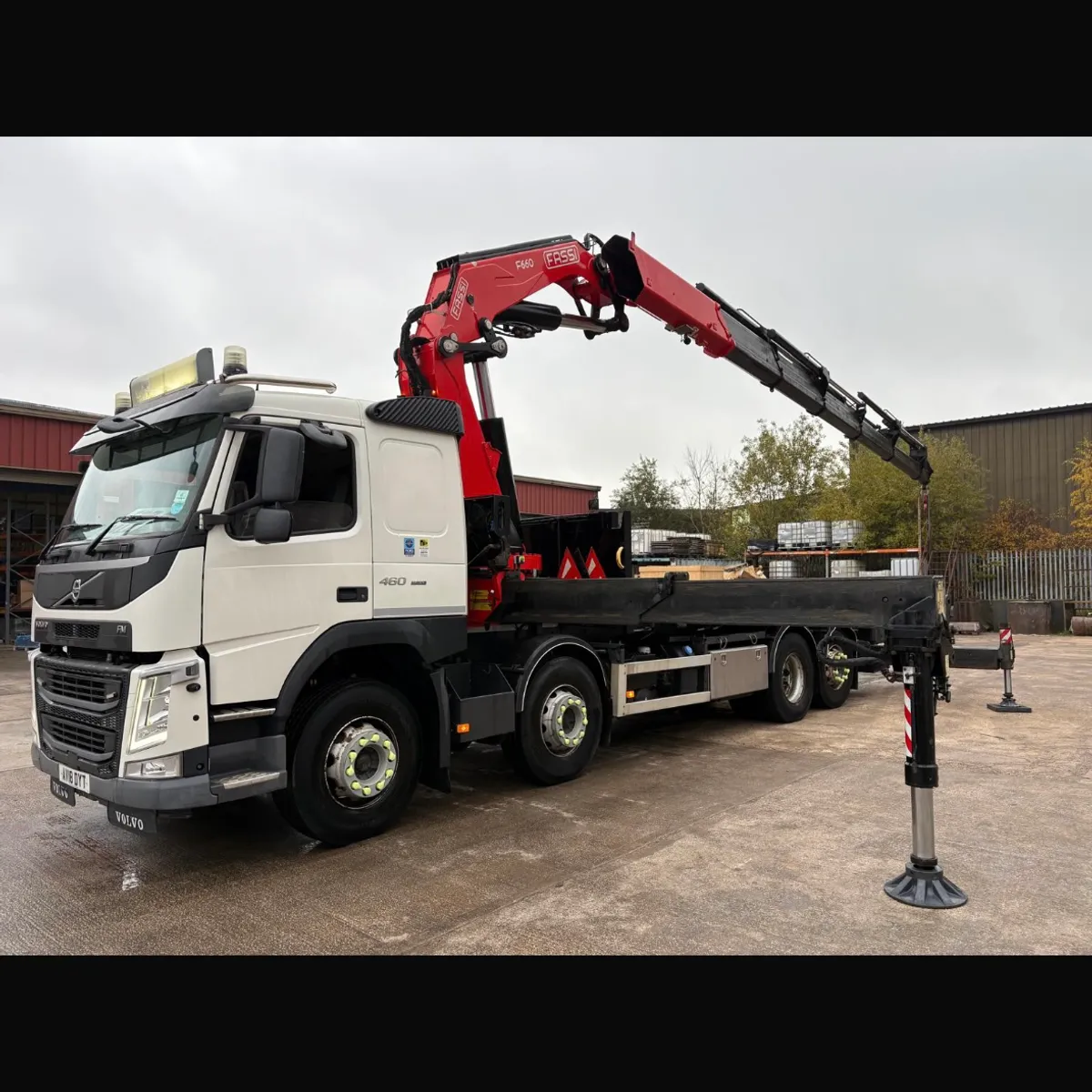 Volvo FM460 Fassi F660 Flat - Image 3