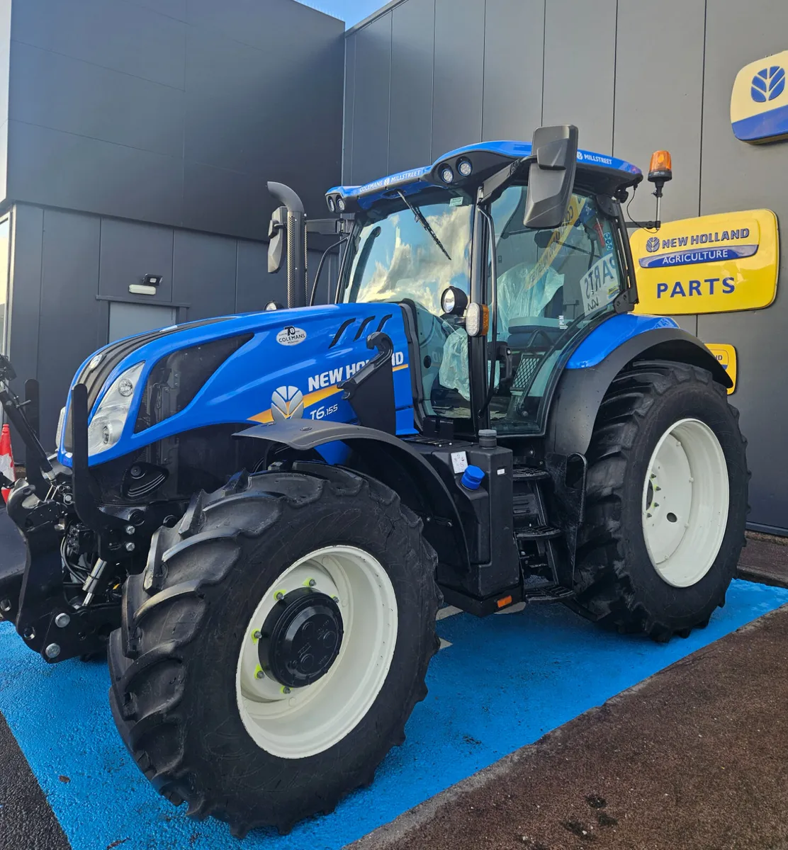 NEW HOLLAND T6.155 EX-HIRE 499 HOURS - Image 2