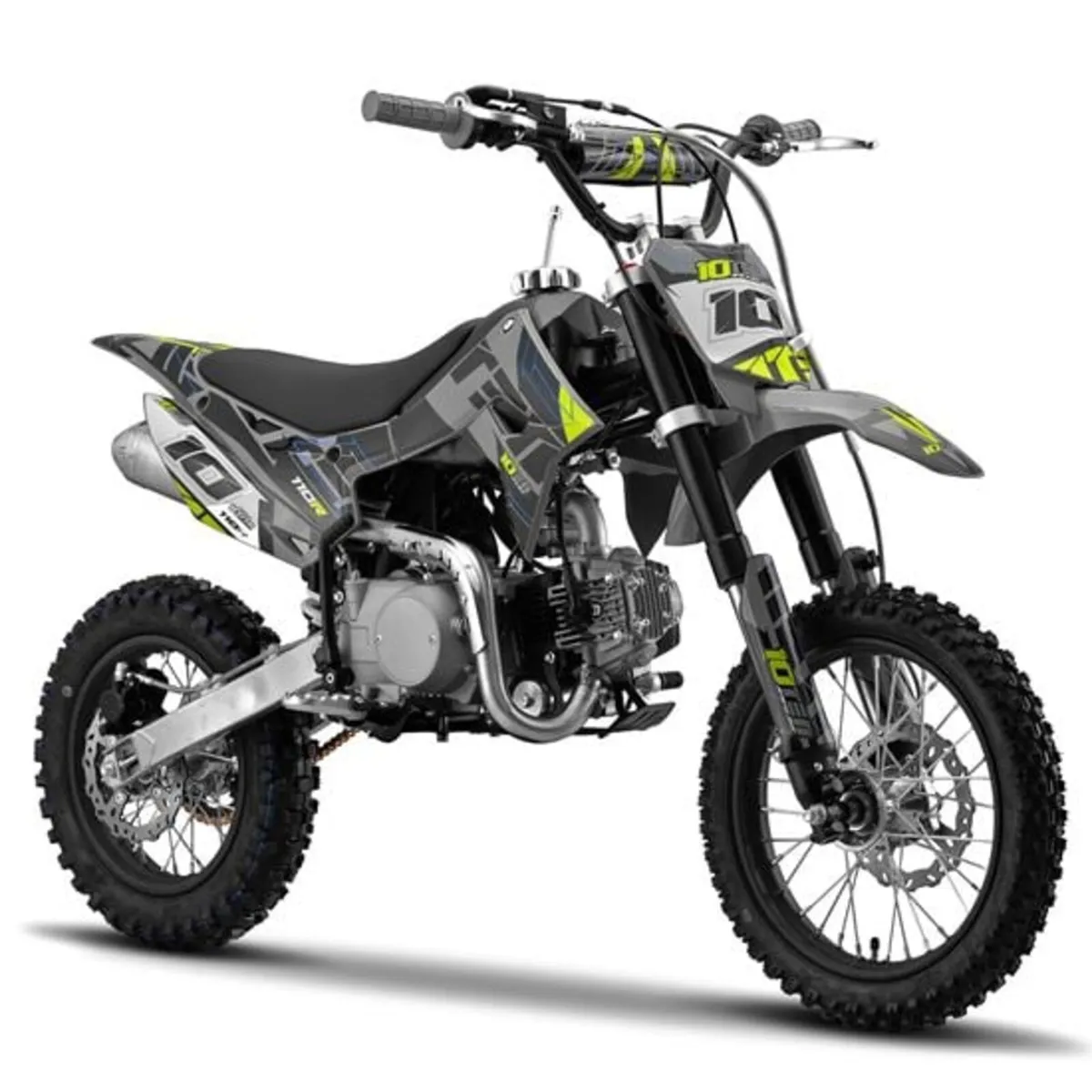 10 TEN 110cc Dirt Bike - Image 1