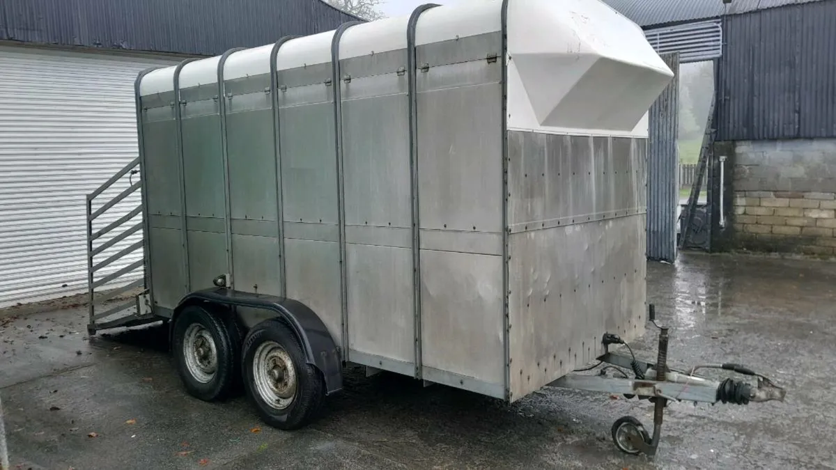 Hudson high roof cattle/horse trailer - Image 2
