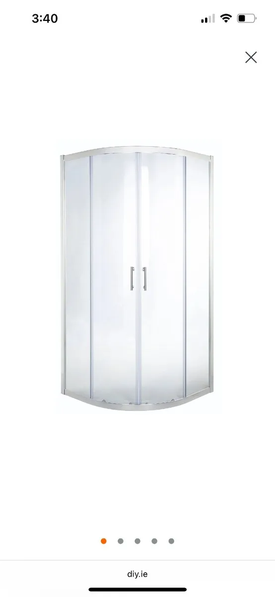 Shower door and shower tray - Image 1